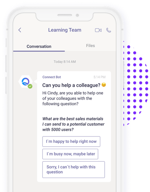 screenshot of myQuest Connect